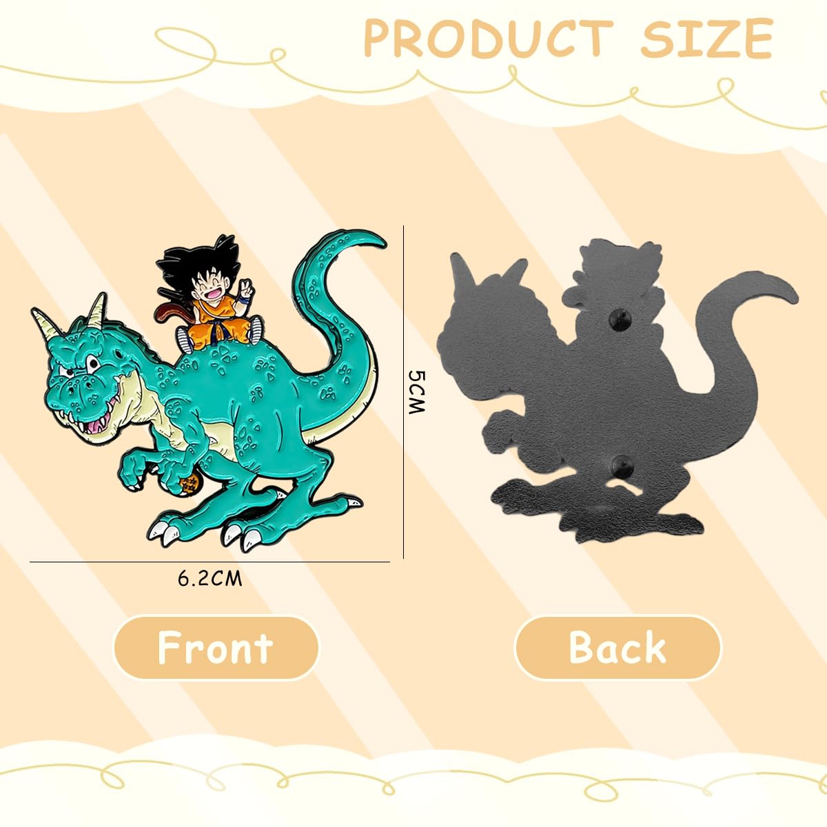 PATPAT Dragon Ball Brooch Pin Enamel Cartoon Dragon Ball Brooch Pin for Hat Backpack Charms Badge Toy Gift Brooch Pin for Kids PATPAT Dragon Ball Brooch Pin Enamel Cartoon Dragon Ball Brooch Pin for Hat Backpack Charms Badge Toy Gift Brooch Pin for Kids